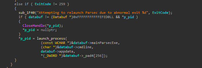 Background thread handler
