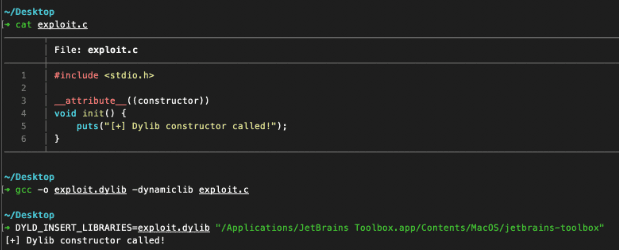 Dylib injected successfully