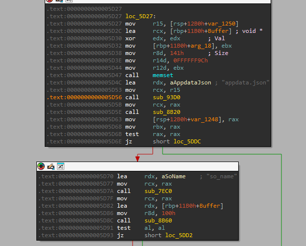 Opening appdata.json